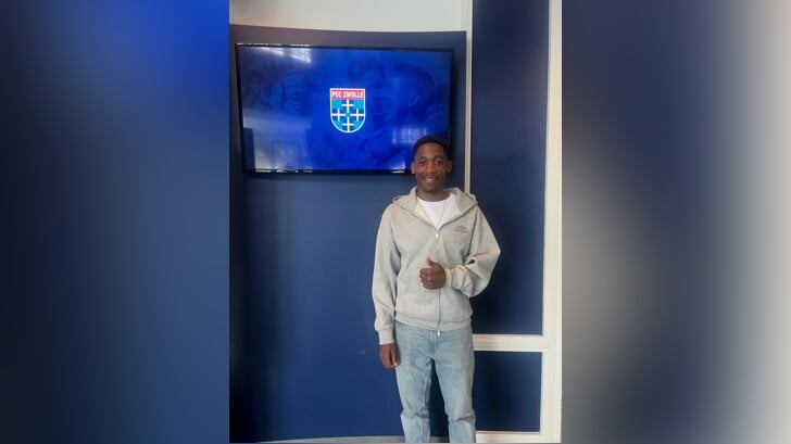 Almeerder Joyano Levant gaat spelen bij PEC Zwolle. (Foto: aangeleverd)