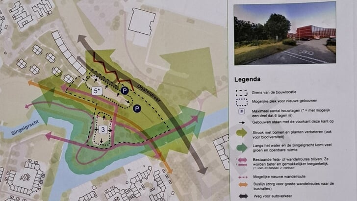 Een van de locaties waar woningbouw is gepland is 'Overhaal'. (Beeld: aangeleverd)