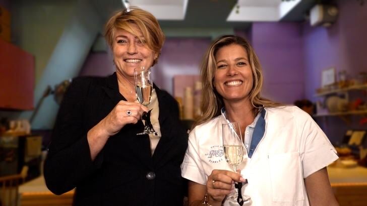 Monique Bijl - van der Wal en Sandra Rossen (Foto: The Frame Lab)