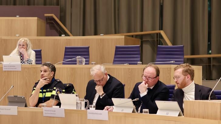 De 'driehoek' met vlnr: Ben Nassir Bouayad, Roland de Kruijk en burgemeester Hein van der Loo (Foto: aangeleverd)