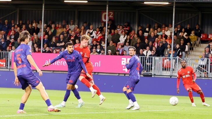 Druijff, hier op archiefbeeld, scoorde twee keer. (Archieffoto: Fred Rotgans)