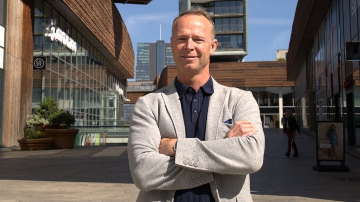  Nik Smit, directeur Almere City Marketing. (Foto: aangeleverd)