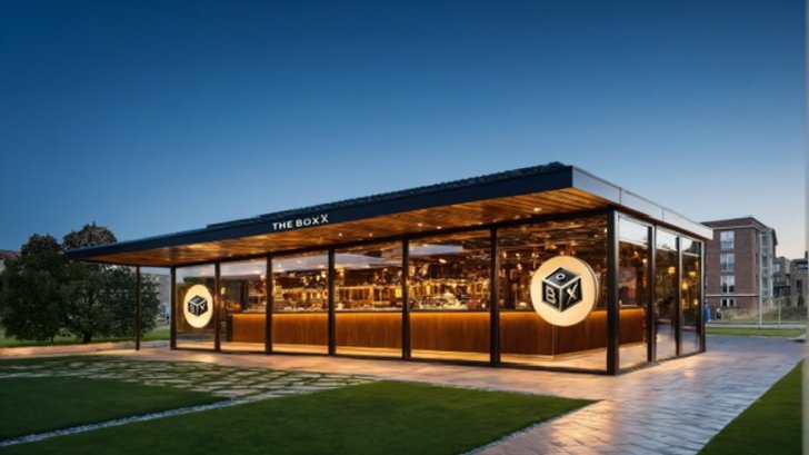 Impressie van hoe coffeeshop The BOXX aan de Evenaar 121 er ongeveer uit gaat zien (Foto: aangeleverd)