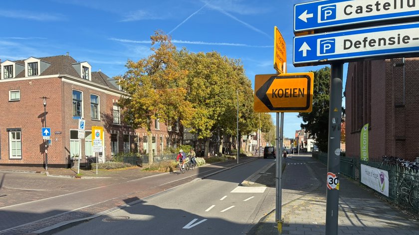 Verkeer in Woerden aangepast tijdens Koeiemart
