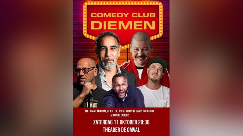 Comedy Club Diemen gaat morgen weer van start
