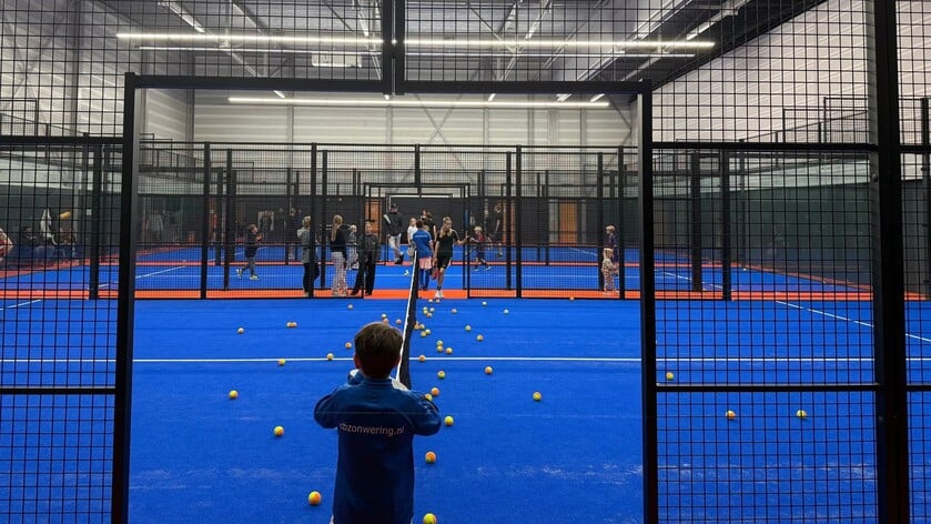 TV Driemond verrast met snelle aanleg van drie padelbanen