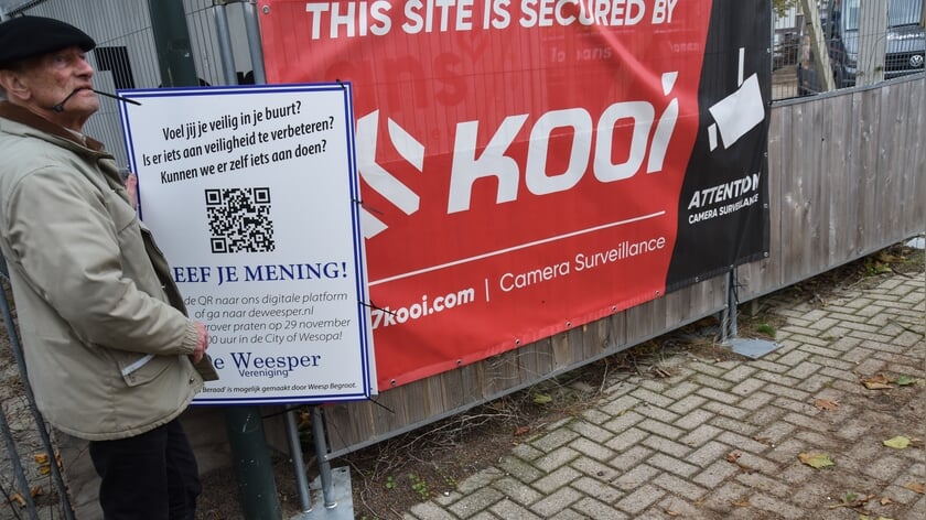 Weesper Vereniging peilt veiligheidsgevoel in buurten