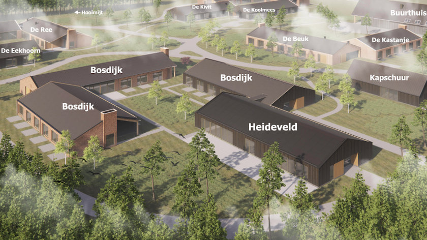 Nieuw woonzorgcomplex Nieuwe Hoeven Schaijk krijgt steeds meer vorm