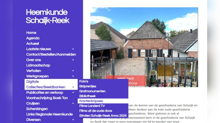 Bijna 17.000 krantenartikelen over Schaijk en Reek digitaal doorzoekbaar