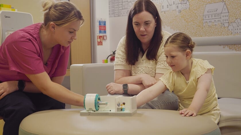 LEGO-speelset van MRI-scanner helpt ook in Ziekenhuis Amstelland om angst bij kinderen voor scan te verminderen