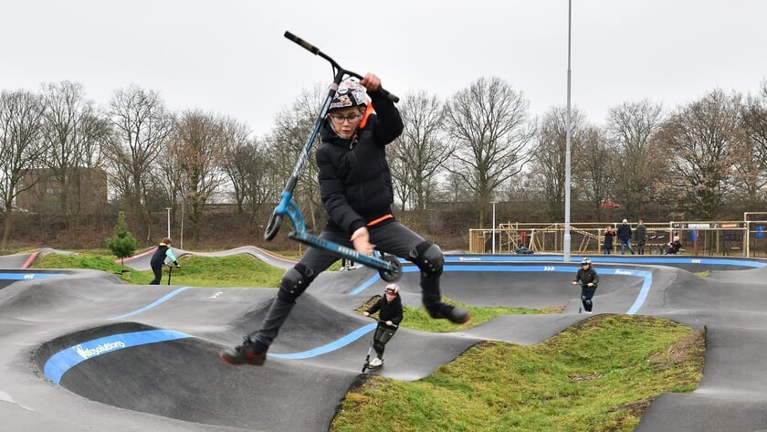 Start aanleg pumptrack locatie De Molenwiek