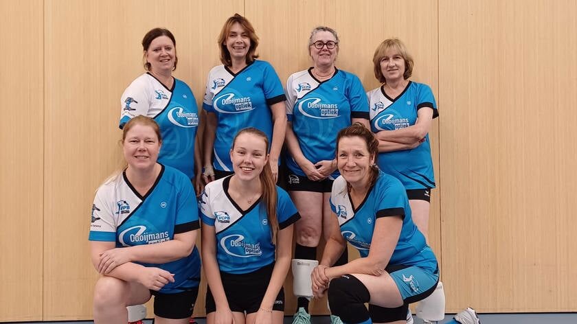 Spannende volleybalavond voor VC Pieter Brueghel Dames 3 in Eindhoven