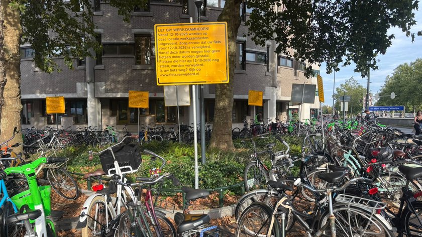 Let op: is een van deze 200 fietsen van jou? Voor 12 oktober weghalen bij Vredenburgbaan