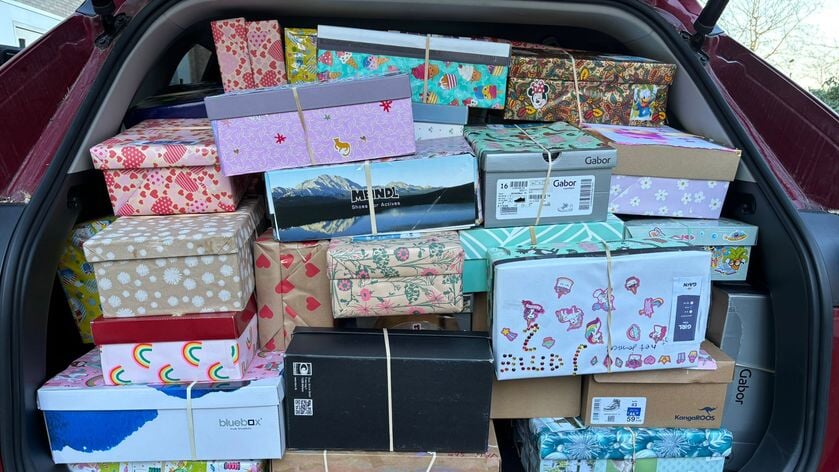 Geen schoenendoosactie meer in Son en Breugel