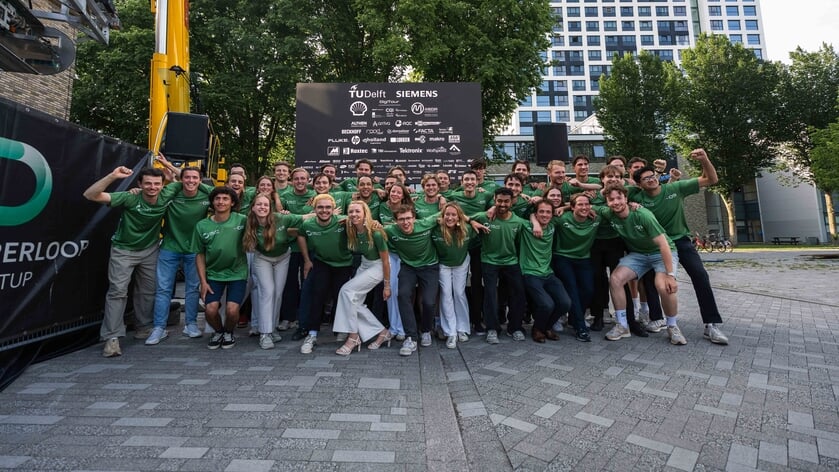 Delft Hyperloop onthult opgeschaalde hyperloop-pod