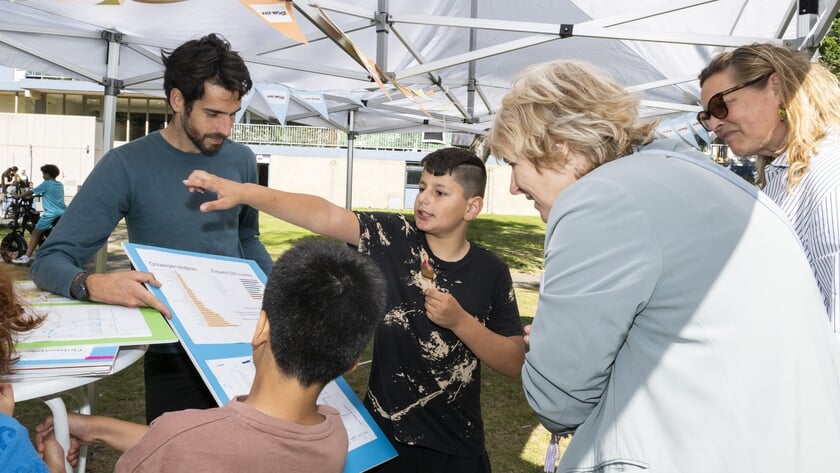 Kinderen ontwerpen eigen speeltuin bij Debussyflat