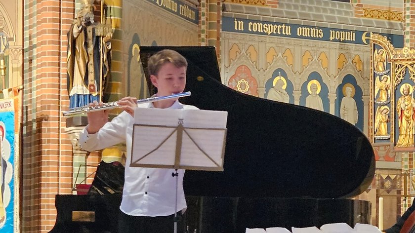 Révin Bervoets (14) jongste blazer Harmonie Orkest Amstelveen: ‘Als je samen muziek maakt, doet leeftijd er niet zoveel toe’