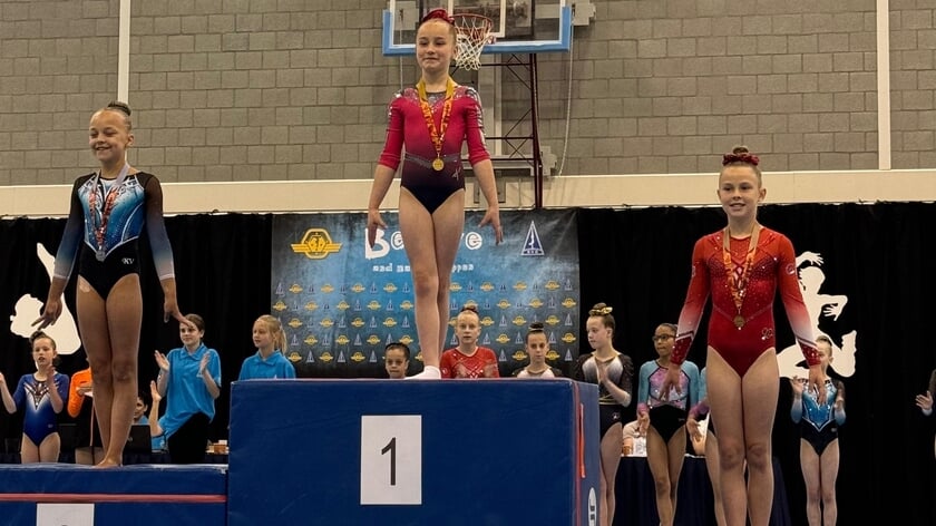 Gymnastiekvereniging Barendrecht in de prijzen tijdens districtsfinales
