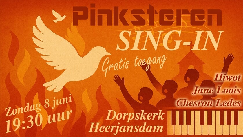 Pinksteren Sing-In in Heerjansdam
