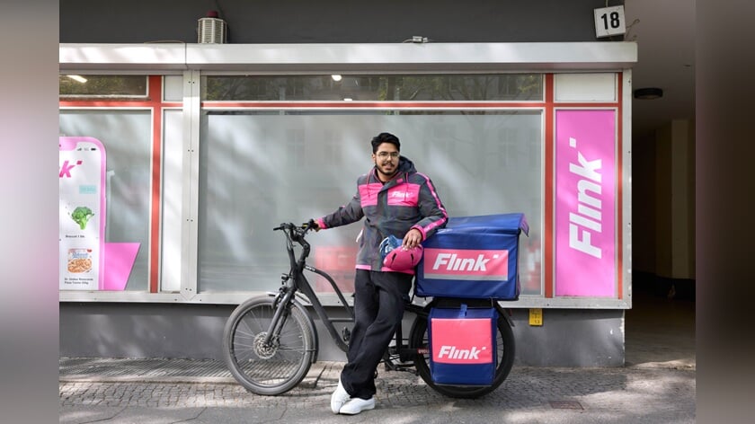 Online supermarkt Flink nu ook in Barendrecht