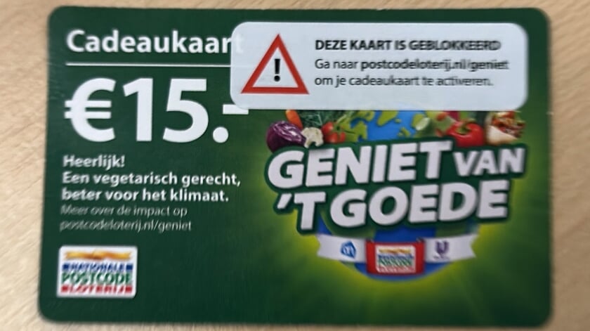 Doneer cadeaukaart aan Voedselbank