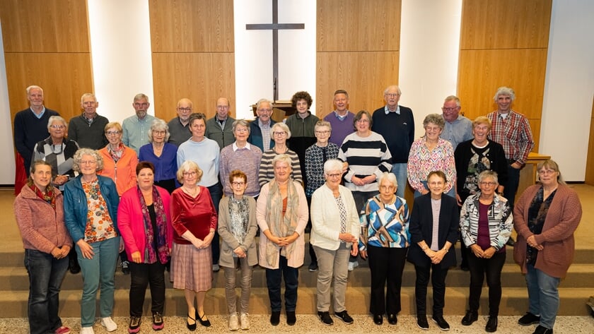 Slokakkoord voor koor Salem in Bethelkerk in Zwijndrecht