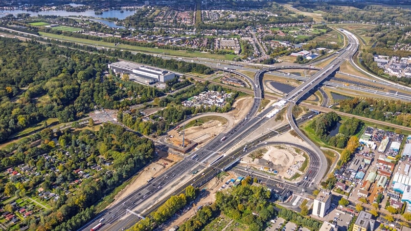 Drukte verwacht door afsluitingen A16, A13 en N209 in weekend 24-27 oktober
