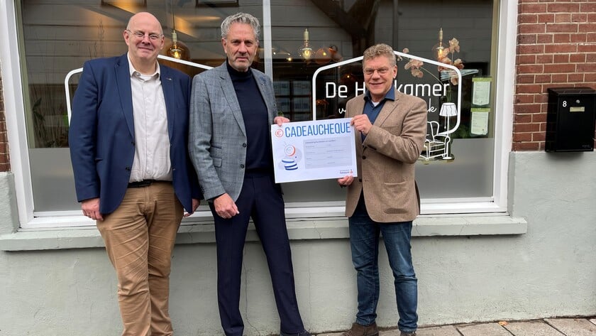 Cheque voor De Huiskamer
