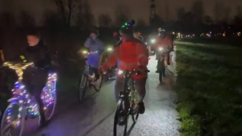 Lichtjes brengen in Ridderkerk