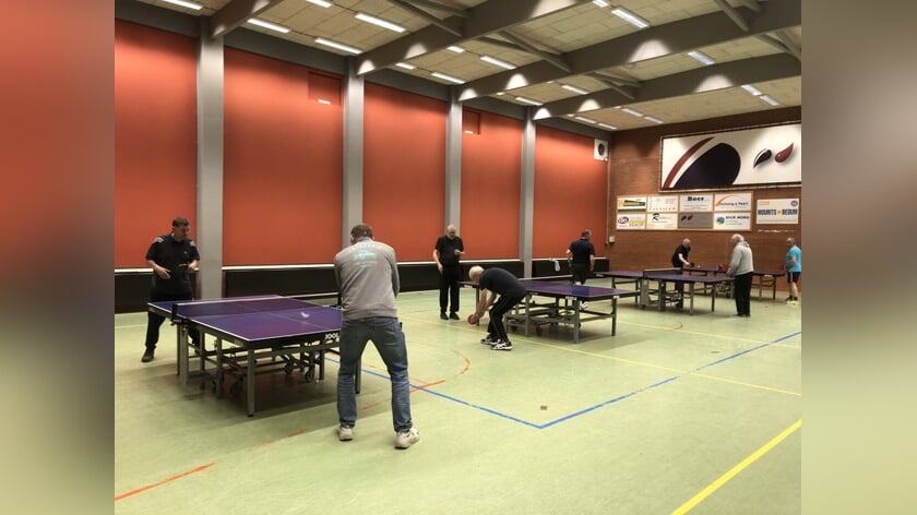 Pingpong Parkinson in Middelstum is een schot in de roos.