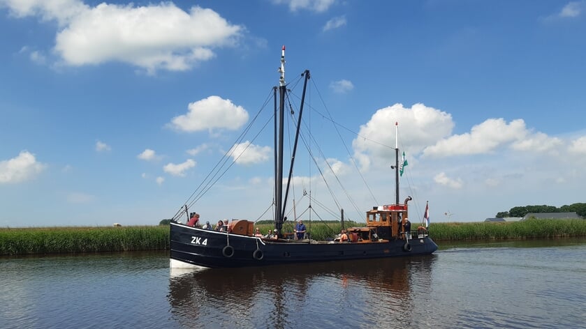De garnalenkotter ZK 4 Albatros is in 1921 gebouwd en geldt als een stukje 'varend erfgoed'. 