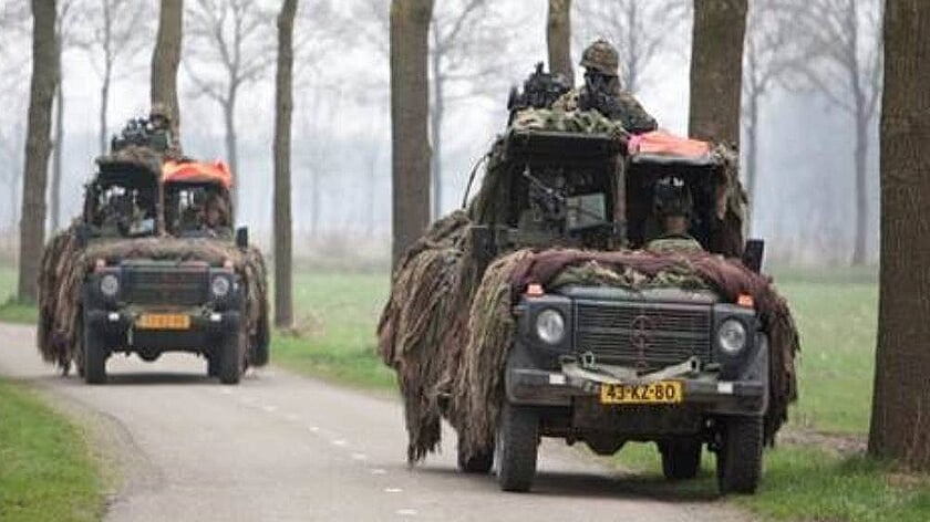 Defensie is de komende tijd aan te treffen in Noord-Groningen (foto gemeente Eemsdelta). 