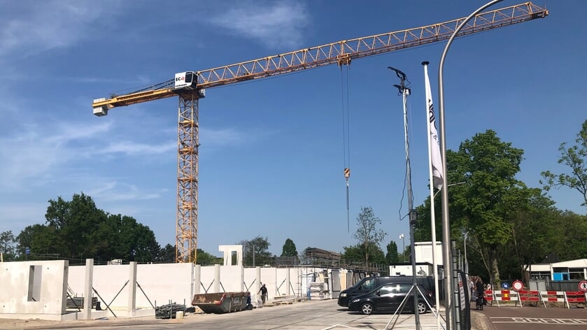 Bouwwerkzaamheden appartementengebouw en kindcentrum op schema