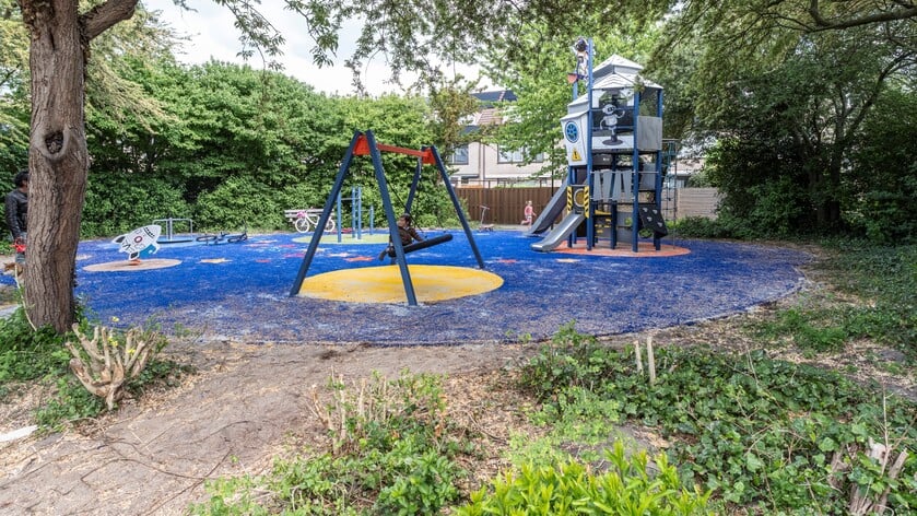 Opgeknapte speeltuin in ‘t Lien