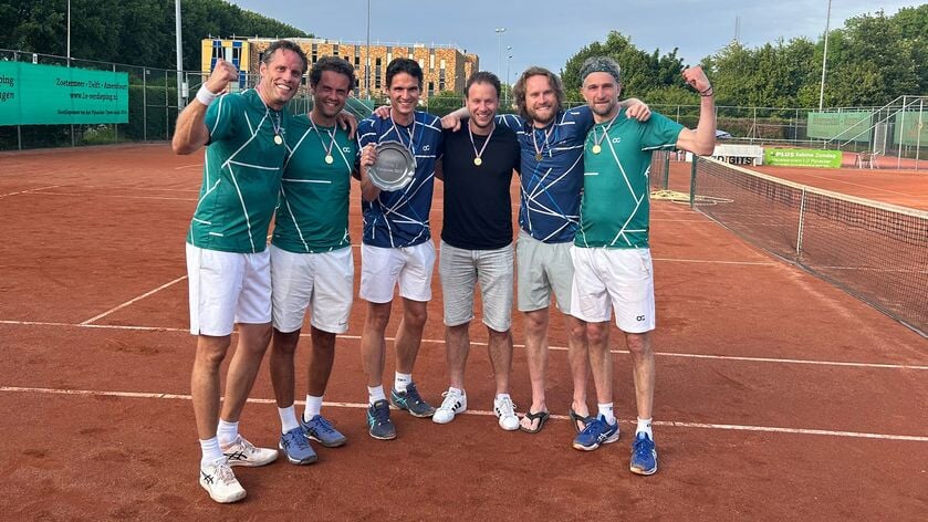 Tennisvereniging Pijnacker: Heren 1 promoveert naar hoofdklasse