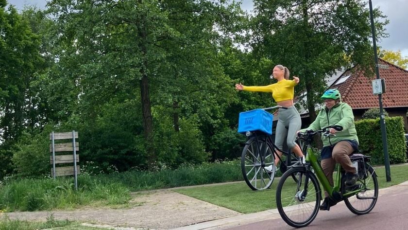 Kunst langs de snelfietsroute tussen Veghel en Uden