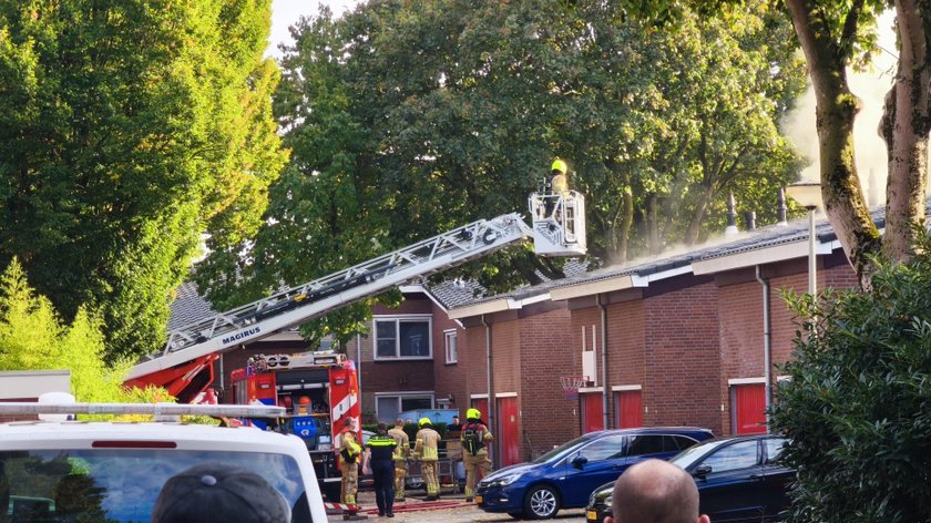 Brand in woning aan Marimbastraat