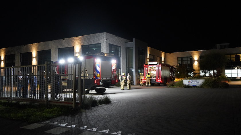 Opnieuw brand bij Penn Color