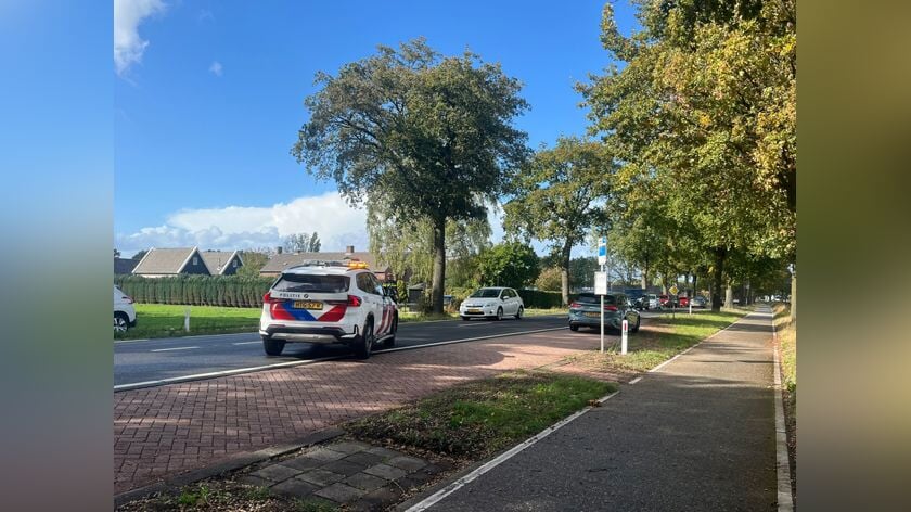 File op Schijndelseweg door botsing