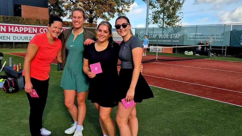 Tennisplezier troef bij geslaagd Hellings Open