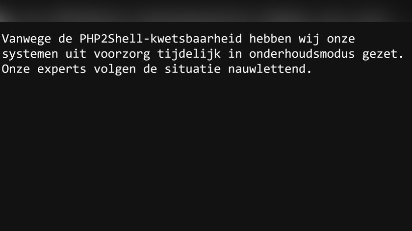 Website gemeente niet bereikbaar door beveiligingslek