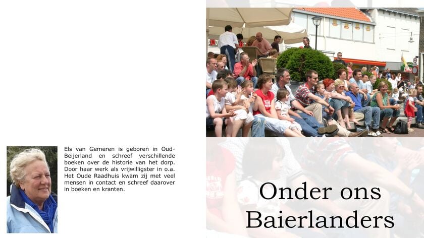Els van Gemeren schrijft nieuw boek: ‘Onder ons Baierlanders’