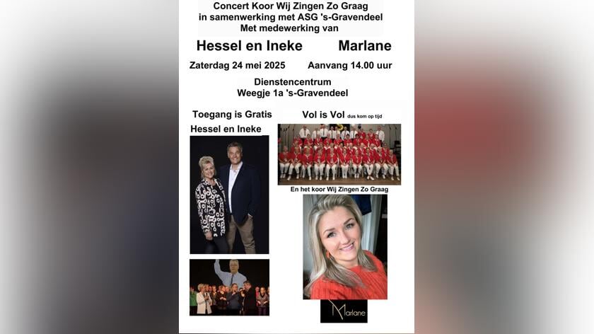 Wij Zingen Zo Graag in het Dienstencentrum