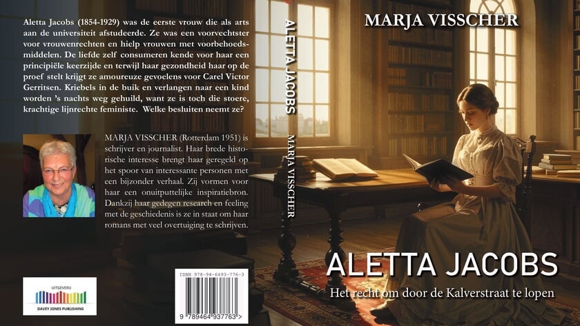 Nieuwe historische roman Marja Visscher over Aletta Jacobs
