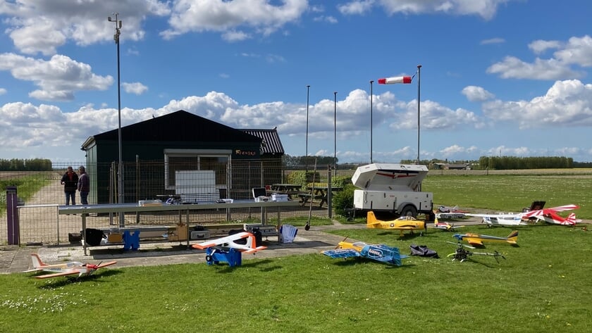 Open Dag modelvliegtuig club SDGO op 29 mei