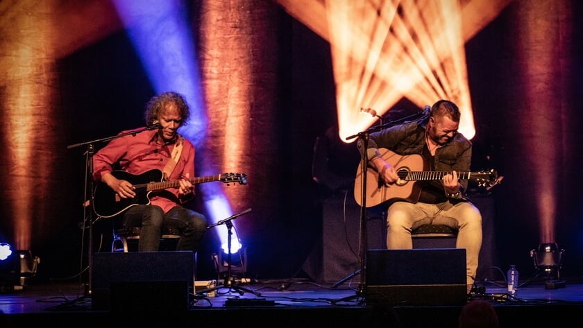 Blueslegendes Erwin Java en Sean Webester in het poldertheater van Lust en Last