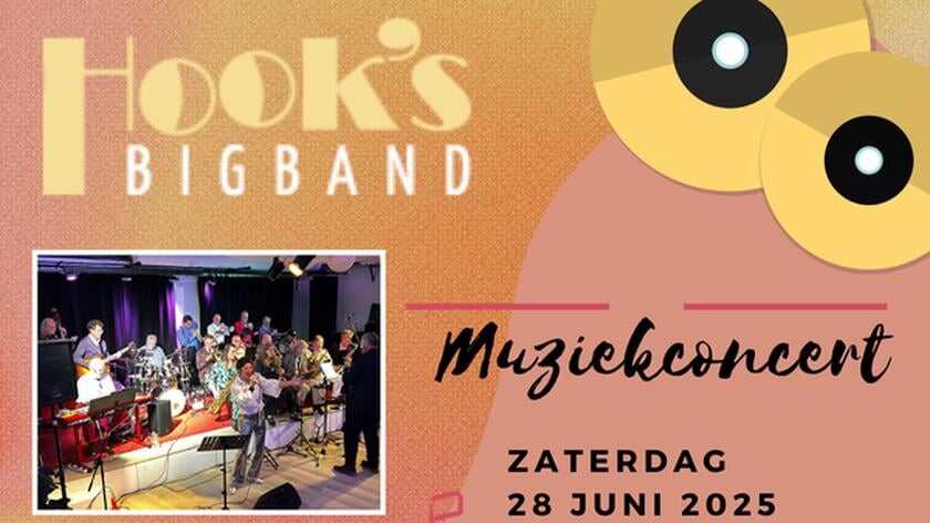 Hook’s Bigband laat iedereen swingen in het Numansdorpshuis