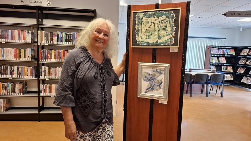 Expositie Aukje Kuik in bibliotheek Nieuw Beijerland