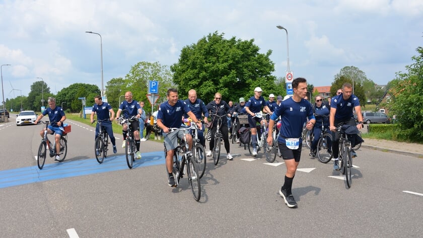 Roparun door de Hoeksche Waard: feest, met een lach en een traan