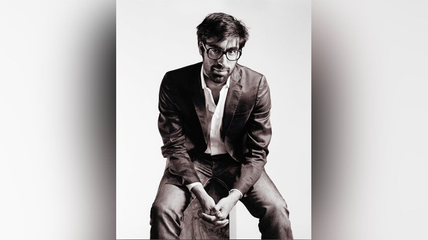 Schrijver Ernest van der Kwast woensdag 2 juli op Bram Roza Zomerfestival